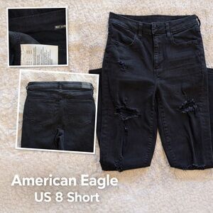 American Eagle Black Next Level Stretch Jeans